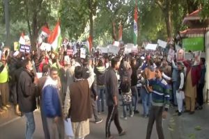 Anti-US protest in Delhi over killing of Soleimani
