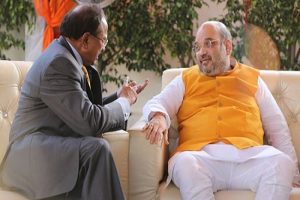 Amit Shah holds high-level meeting with NSA Doval