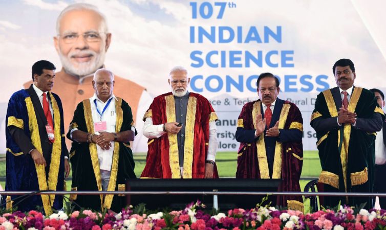 PM Modi inaugurates Indian Science Congress in Bengaluru | See Pics
