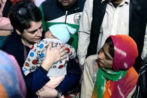 Priyanka Gandhi reaches Muzaffarnagar to meet CAA violence victims | See Pics