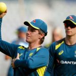cricketers seen warming up ahead of T20 series