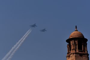 Republic Day parade 2020: Indian Air force fighter aircraft flying past during the rehearsal; See Pics