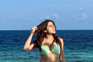 Sara Ali Khan sets internet ablaze with her latest bikini pictures