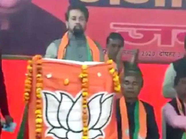 Delhi Polls: EC issues notice to Anurag Thakur over controversial remark