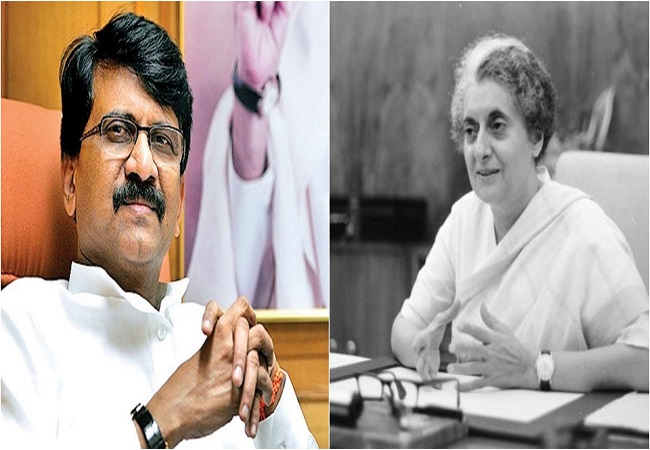 Whenever people have targeted Indira Gandhi, I have stood up for her: Sanjay Raut