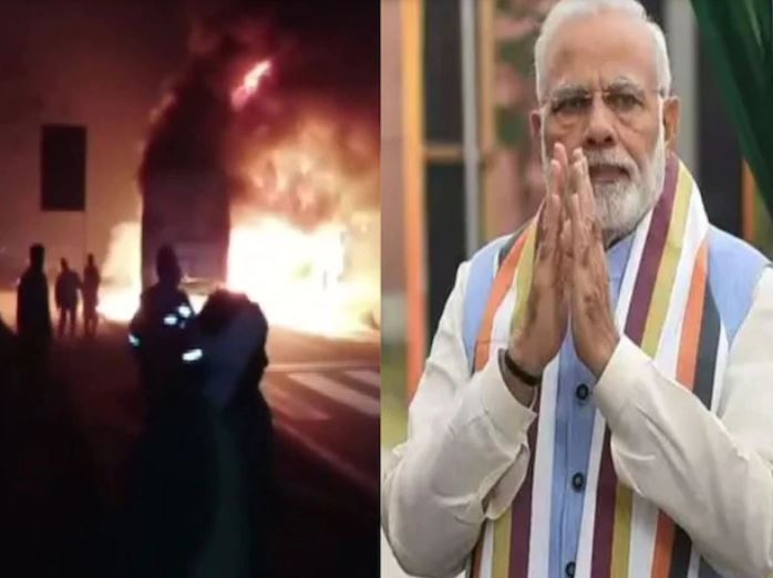 PM Modi expresses grief over deaths in Kannauj road accident