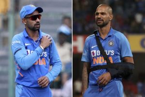 Injury rules Shikhar Dhawan out of T20I series against New Zealand