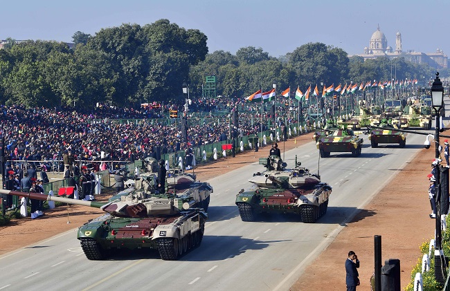 Dress rehearsal - Republic Day parade -