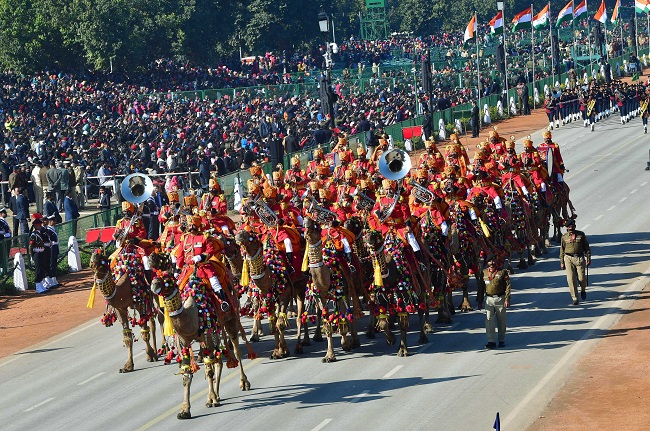 Dress rehearsal - Republic Day parade -