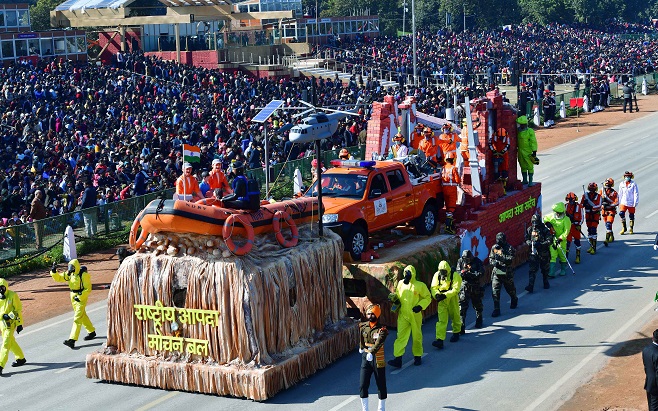 Dress rehearsal - Republic Day parade -