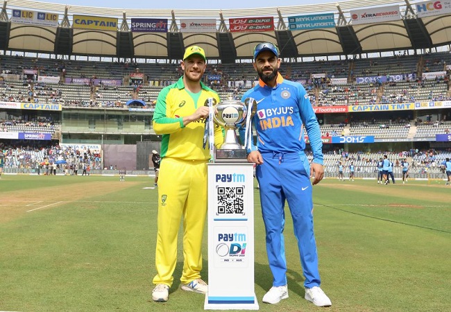 Australia win toss, opt to field first against India in first ODI