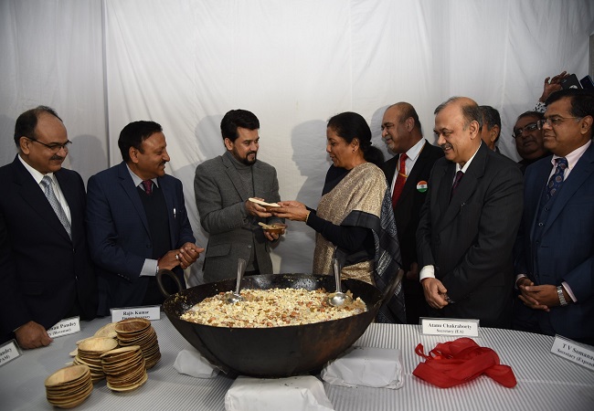 Budget document printing begins with ‘halwa’ ceremony at North Block