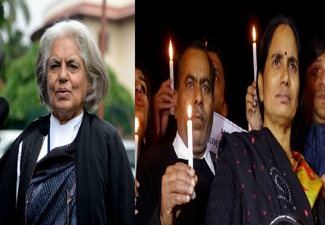 ‘Forgive’ rapists like Sonia Gandhi forgave Rajiv Gandhi’s assassins: Advocate Indira Jaising to Nirbhaya’s mother