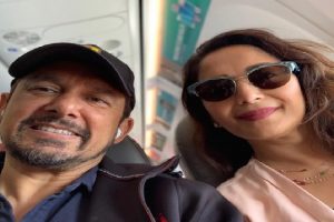 Madhuri Dixit Nene wishes for more journeys with hubby