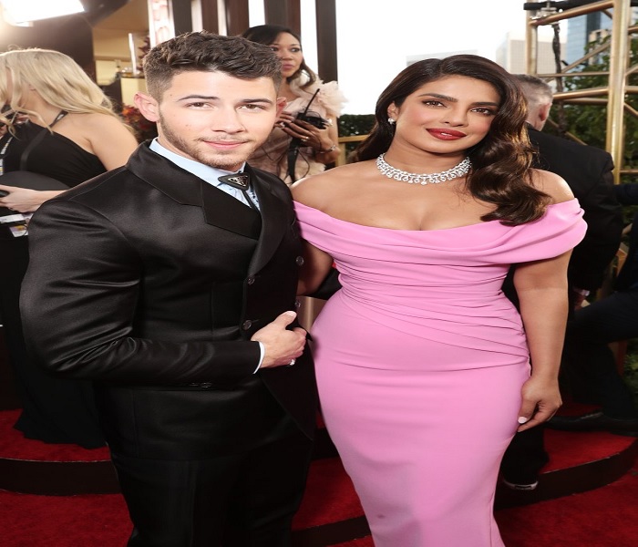 Golden Globe Awards 2020: Priyanka Chopra, Nick Jonas hit the red