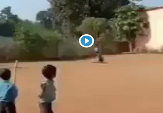 Tendulkar shares video of disabled boy playing cricket to inspire people