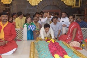 IN PICS: ‘God of cricket’ Sachin seeks blessings of Shirdi Sai Baba