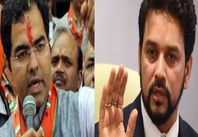 ECI bans Anurag Thakur from campaigning for 72 hours, Parvesh Verma for 96 hours