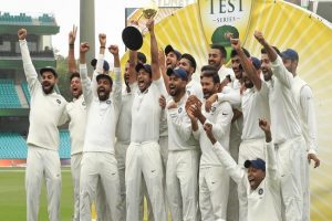On this day, India registered its first Test series win in Australia