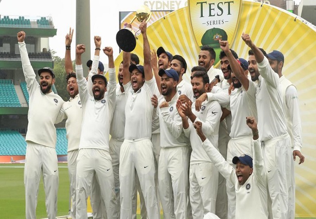 On this day, India registered its first Test series win in Australia