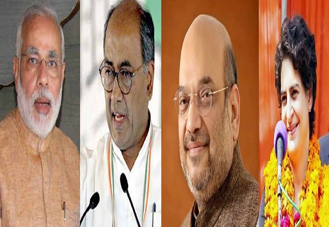 Priyanka, Digvijaya slam PM Modi, Shah over JNU violence