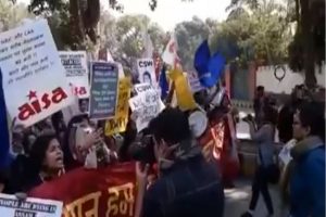 Anti-CAA stir: Hundreds of people attend protest led by Bhim Army near jantar Mantar