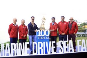 Aaditya Thackeray, Tiger Shroff celebrate 100 years of Marine Drive