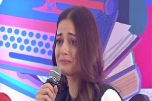 Dia Mirza gets emotional at Jaipur Literature Festival (Video)