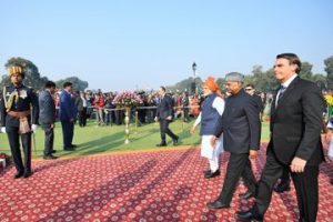 PM Modi in the Republic Day Celebrations at Rajpath | See Pics