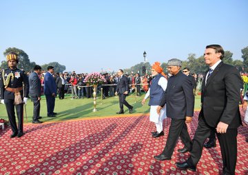 PM Modi in the Republic Day Celebrations at Rajpath | See Pics