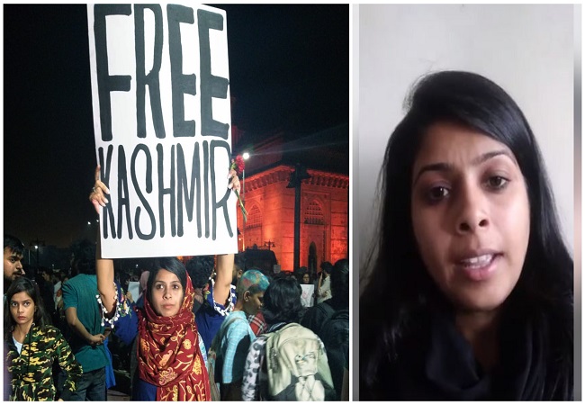 Mehak Mirza Prabhu, the girl who waved 'Free Kashmir' placard in Mumbai clarifies