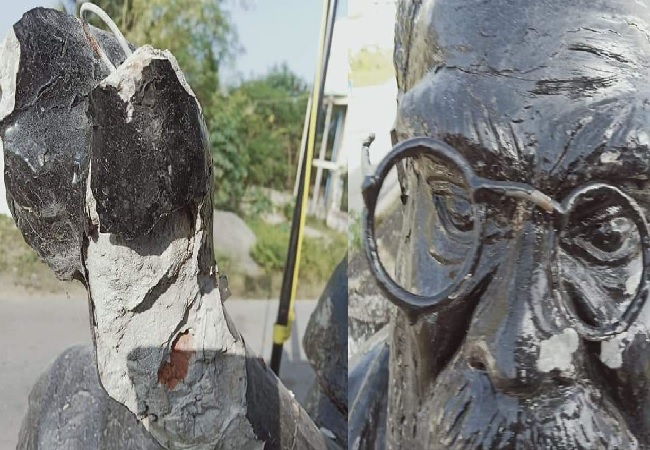 Statue of Periyar vandalised in Chengalpattu | See Pics
