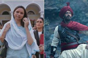 Tanhaji vs Chhapaak: Ajay Devgn’s historical drama to enter 100 Crore Club, Deepika Padukone-starrer film struggles