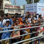 Large crowds cheer Trump-Modi road-show in Ahmedabad