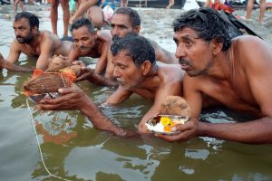 Magh Purnima: Devotees take holy dip in the Sangam | See Pics