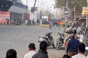 Stone pelting in Delhi’s Maujpur; police fire tear gas shells to disperse mob