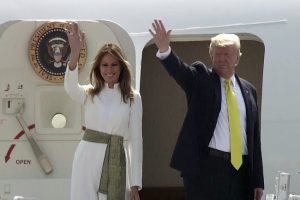 US President Trump leaves for New Delhi from Agra