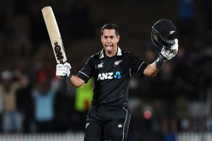 Taylor, Latham lead New Zealand to four-wicket win over India in first ODI