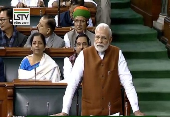 LIVE | PM Modi's reply to motion of thanks on President's address