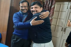 ‘Today India has won’, says Sanjay Singh as AAP set for huge victory in Delhi elections