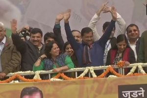 Delhi Election Results: Beginning of new politics and a victory of India, says Kejriwal
