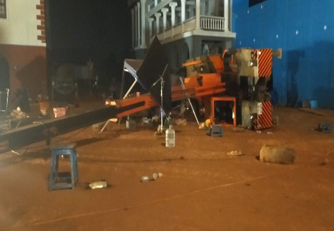 Three die after crane collapses on set of Kamal Haasan-starrer 'Indian 2'