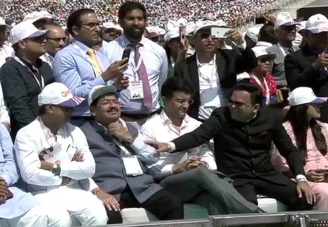 Sourav Ganguly, Jay Shah attend ‘Namaste Trump’ event at Motera Stadium