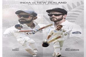 1st Test, Day 2: Williamson shines as New Zealand take lead over India