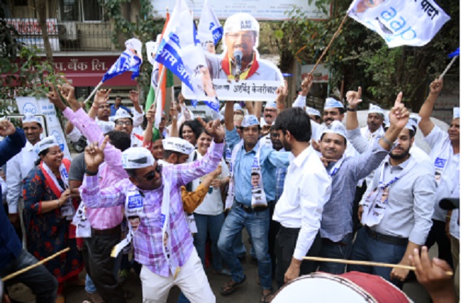 Kejriwal, AAP - Delhi elections --