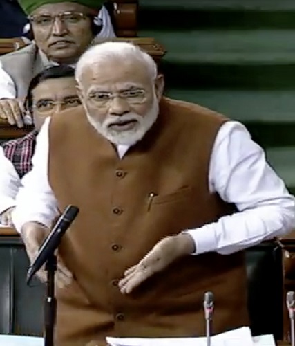 Modi’s reply to Motion of Thanks in LS -