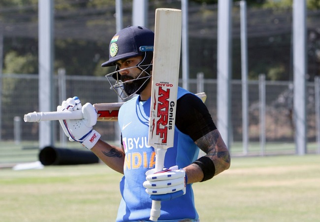 Snapshots from Team India’s training session