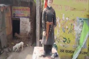 Swami Vivekananda’s statue vandalised in Murshidabad district of West Bengal