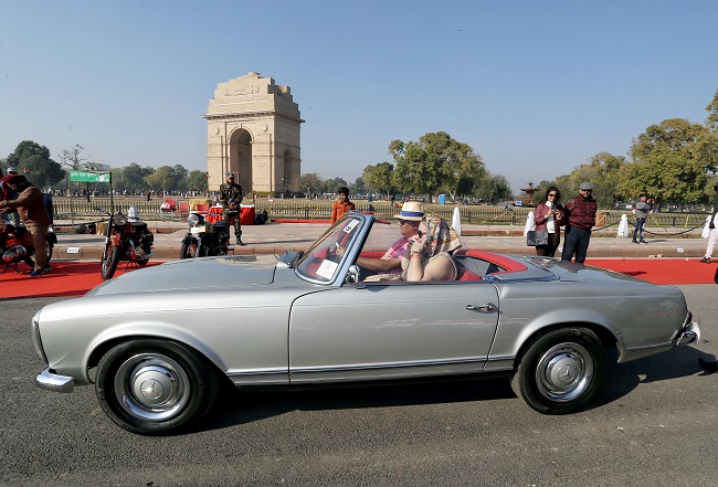 Vintage car rally - Delhi -