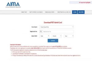 AIMA MAT PBT admit card 2020 released; check here